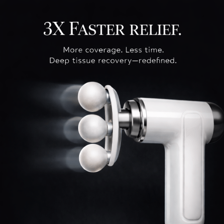 SuperVolt Pro 3-Head Massager